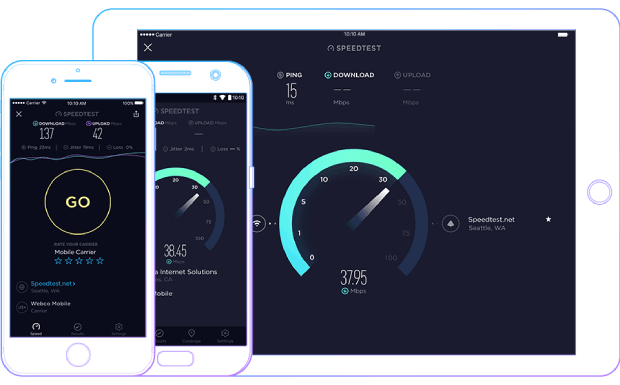 Speedtest van Ookla Speedtest van Ookla